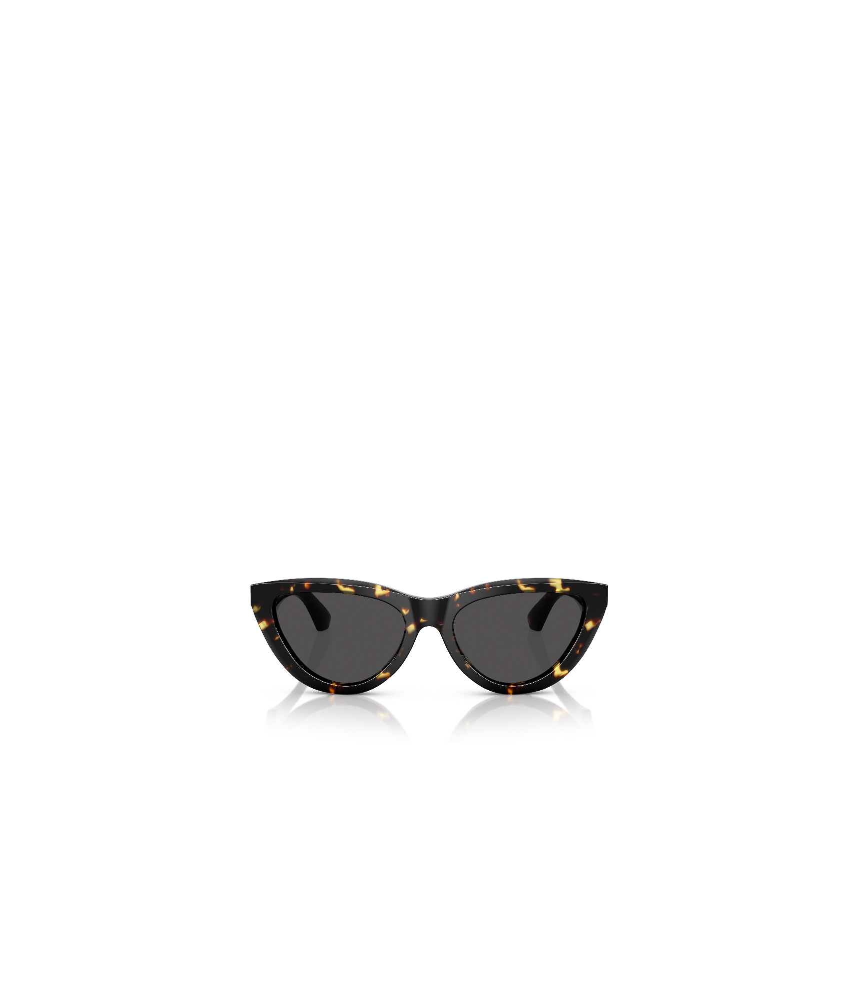 Burberry Geometric Frame Sunglasses In Black