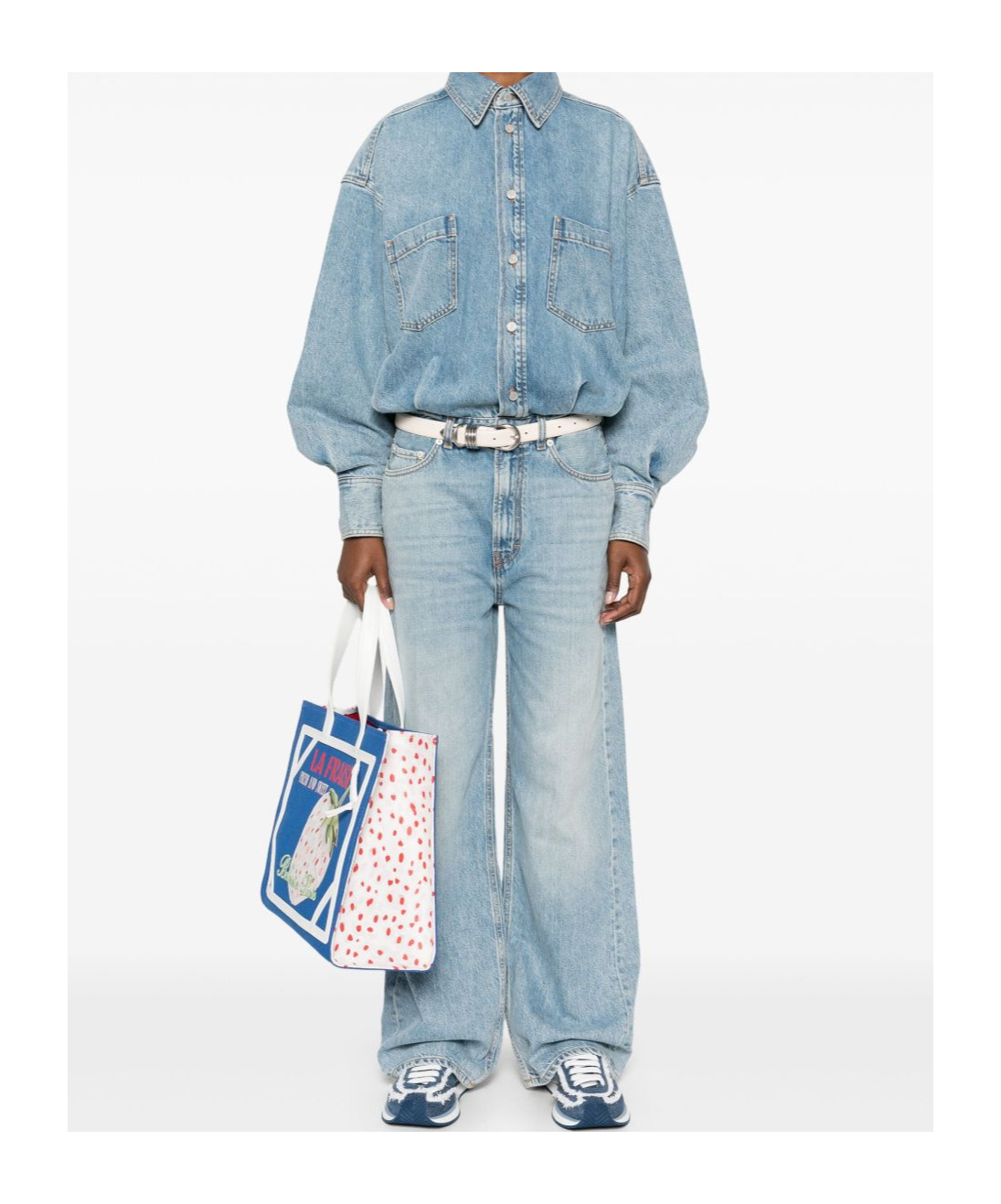 Shop Haikure Tilda Jumpsuit In Blue