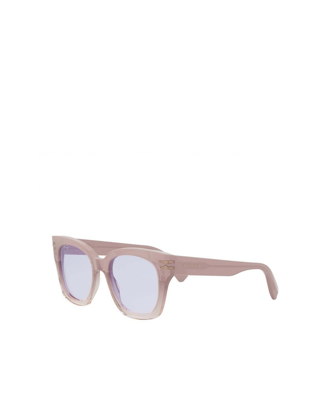 Bvlgari Bulgari Square Frame Glasses In White