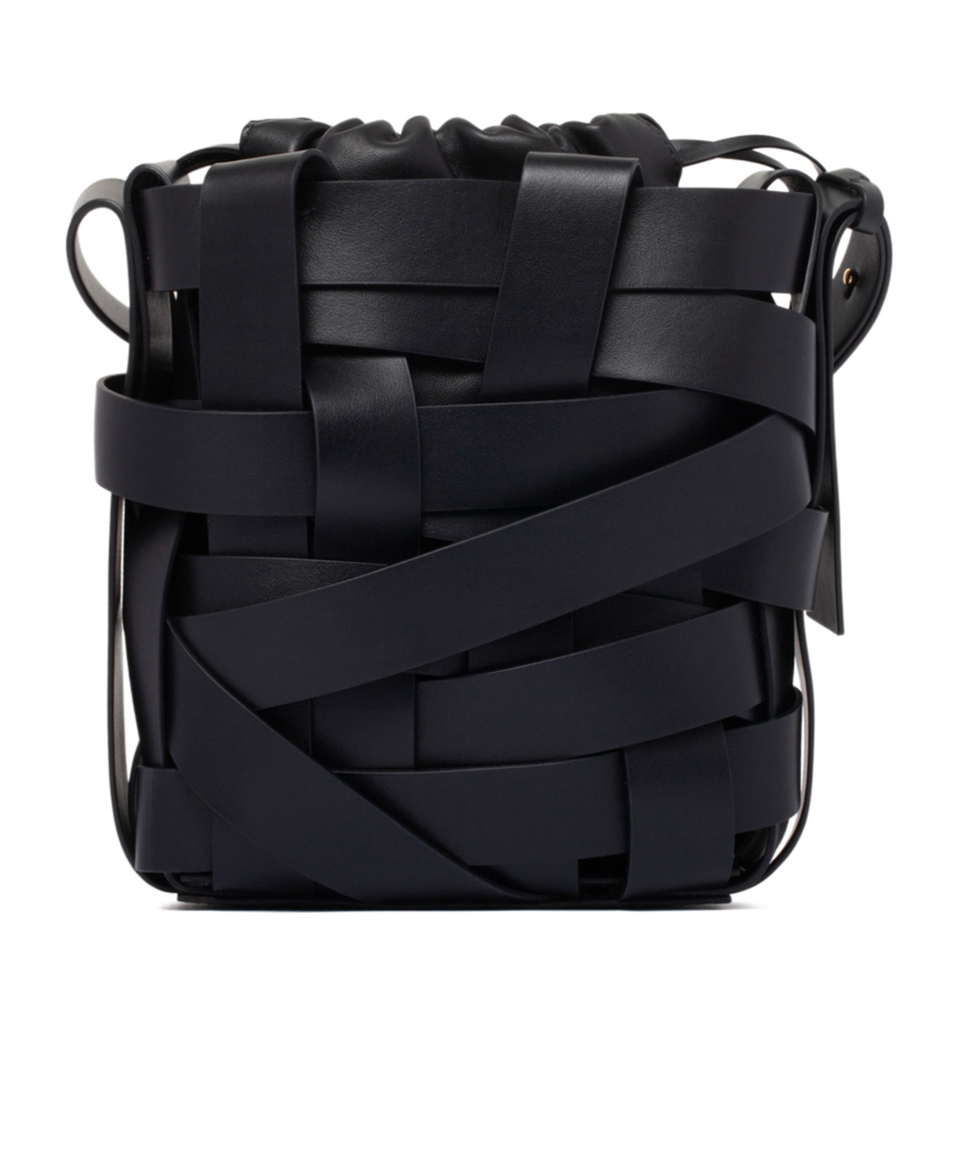 Jil Sander Interwoven-design Drawstring Bucket Bag