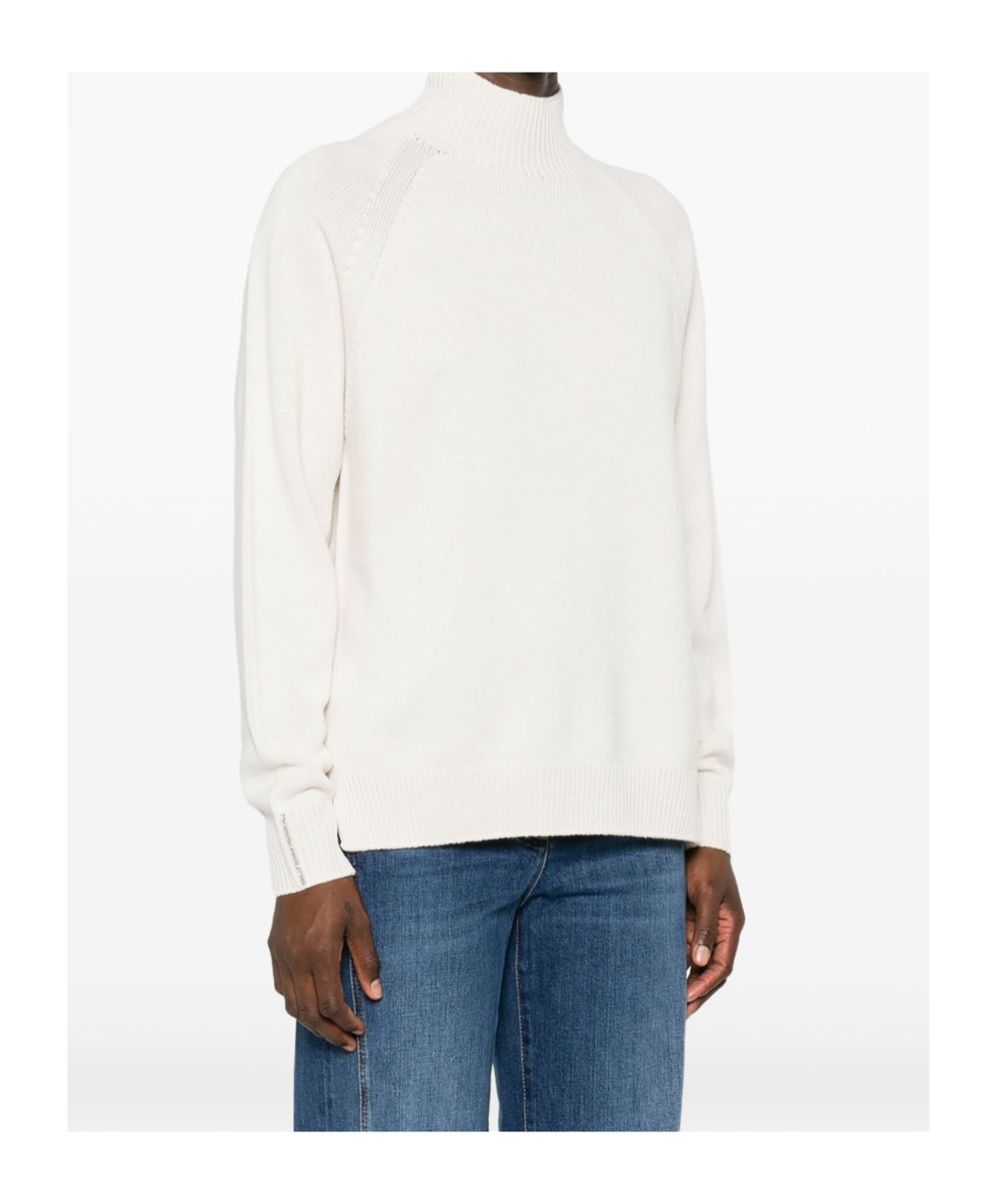 Peserico Monili Chain-detail Jumper In White