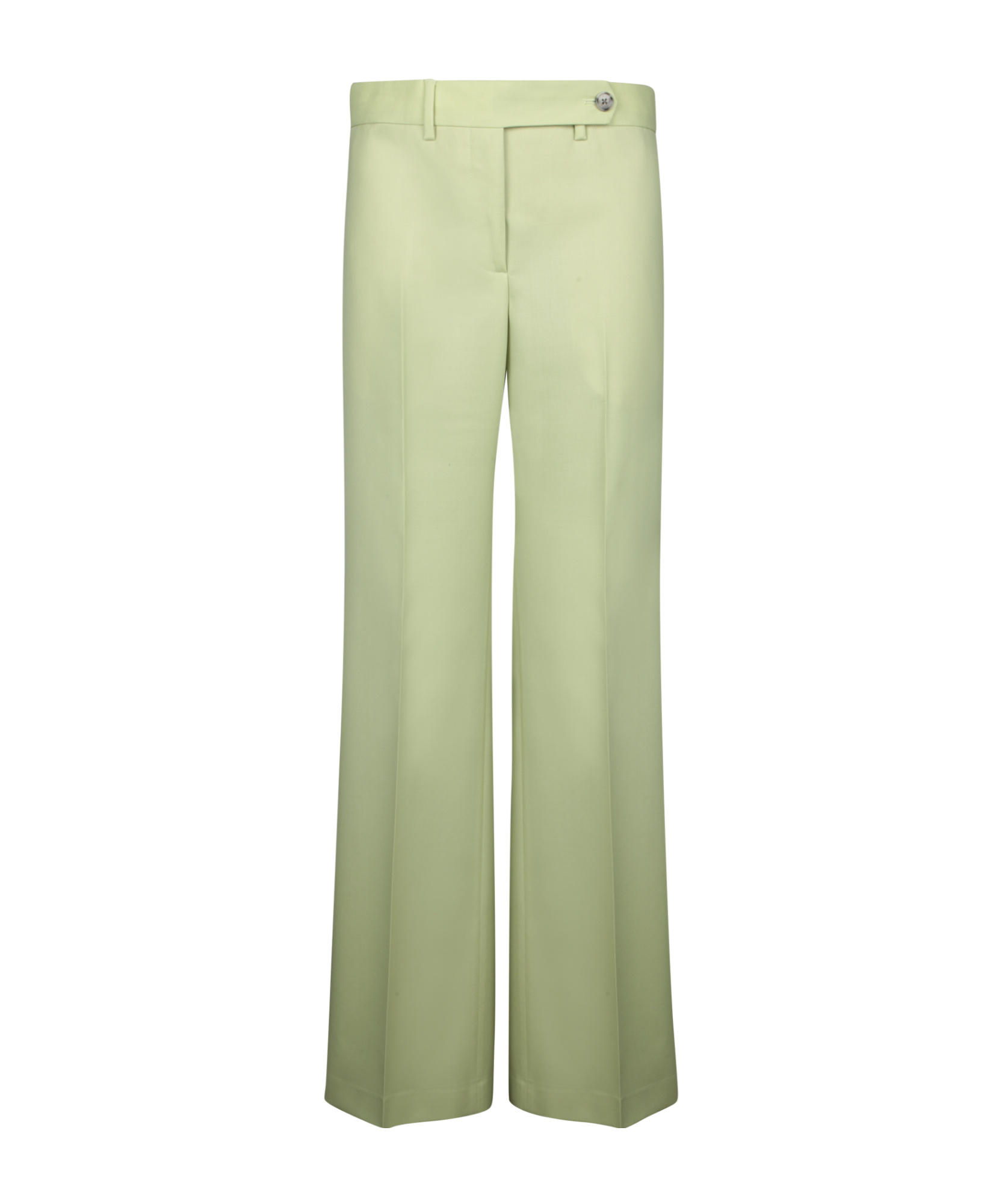 Paul Smith Tailored Green Trousers With Wide-leg Cut In Green