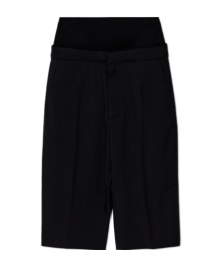 ALAÏA GABARDINE BERMUDA SHORTS