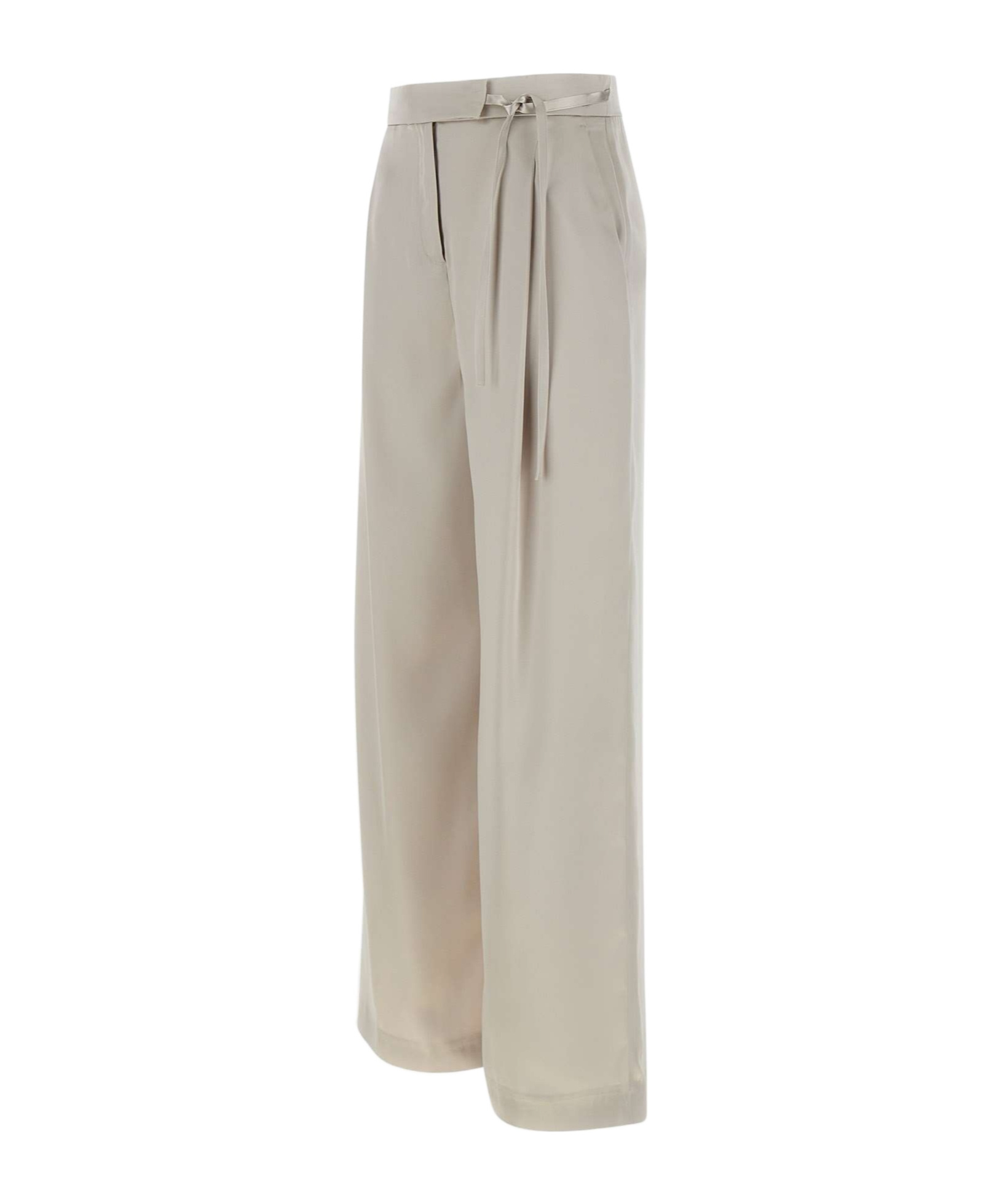 Shop Eleventy Satin Trousers