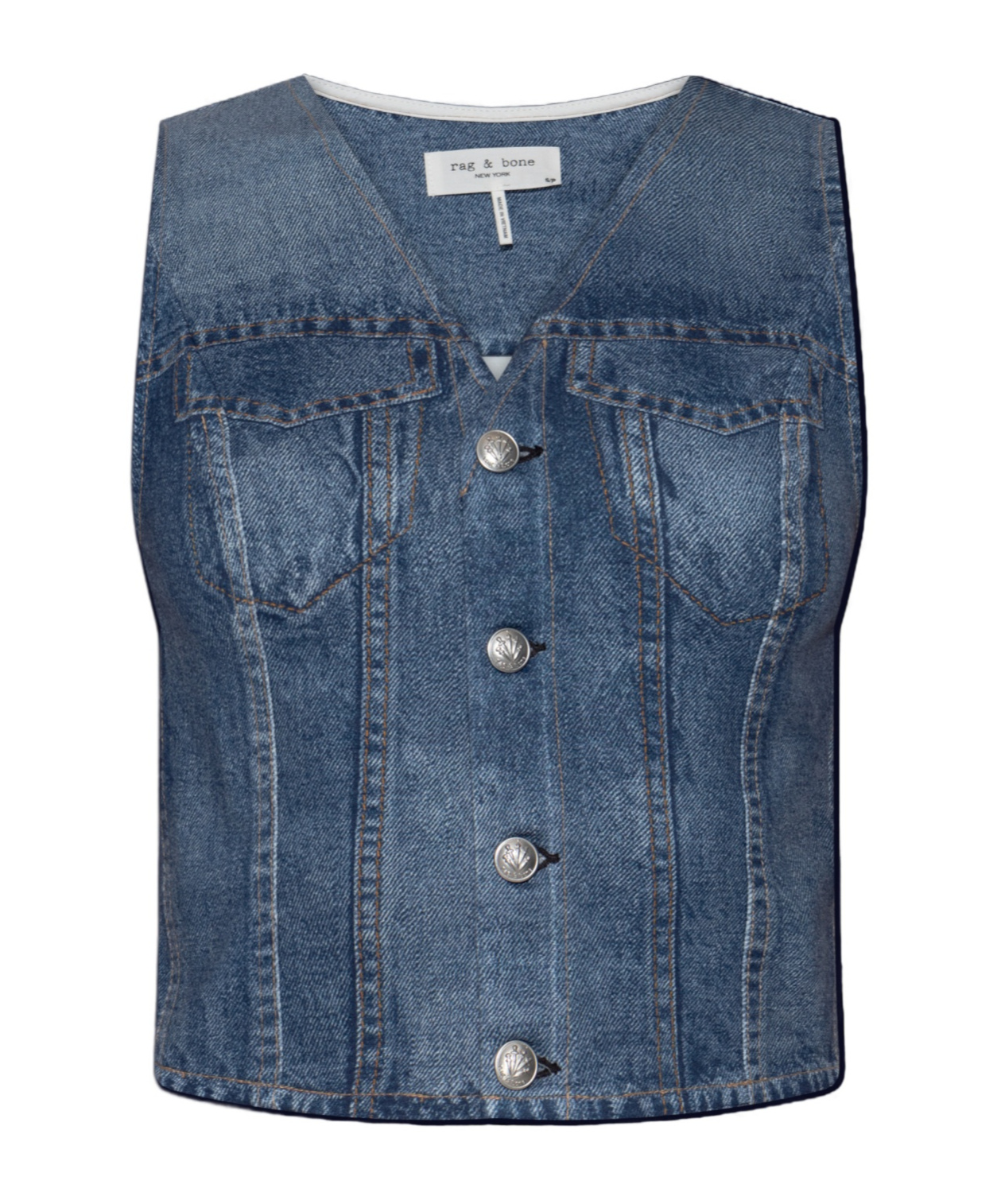 Rag & Bone Miramar Isabella Vest Top