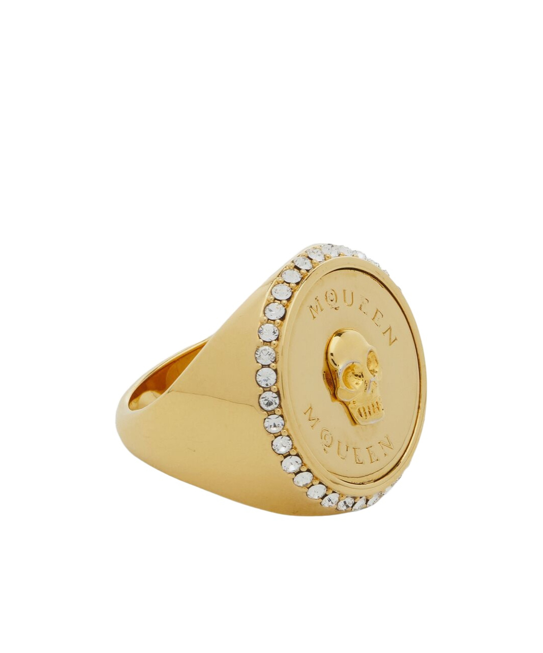 ALEXANDER MCQUEEN SOVEREIGN SKULL RING