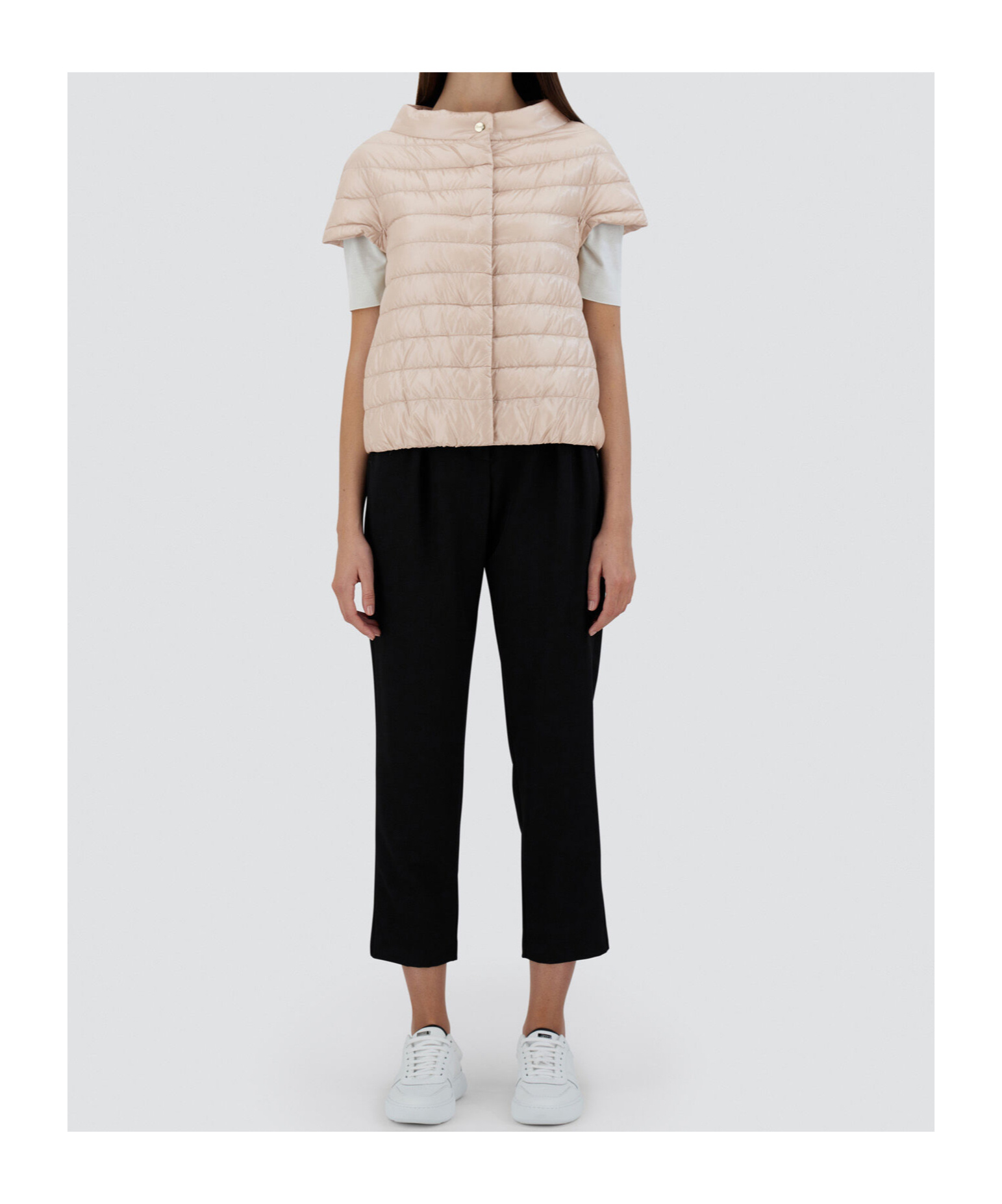 Herno Greta Short-sleeved Puffer Jacket