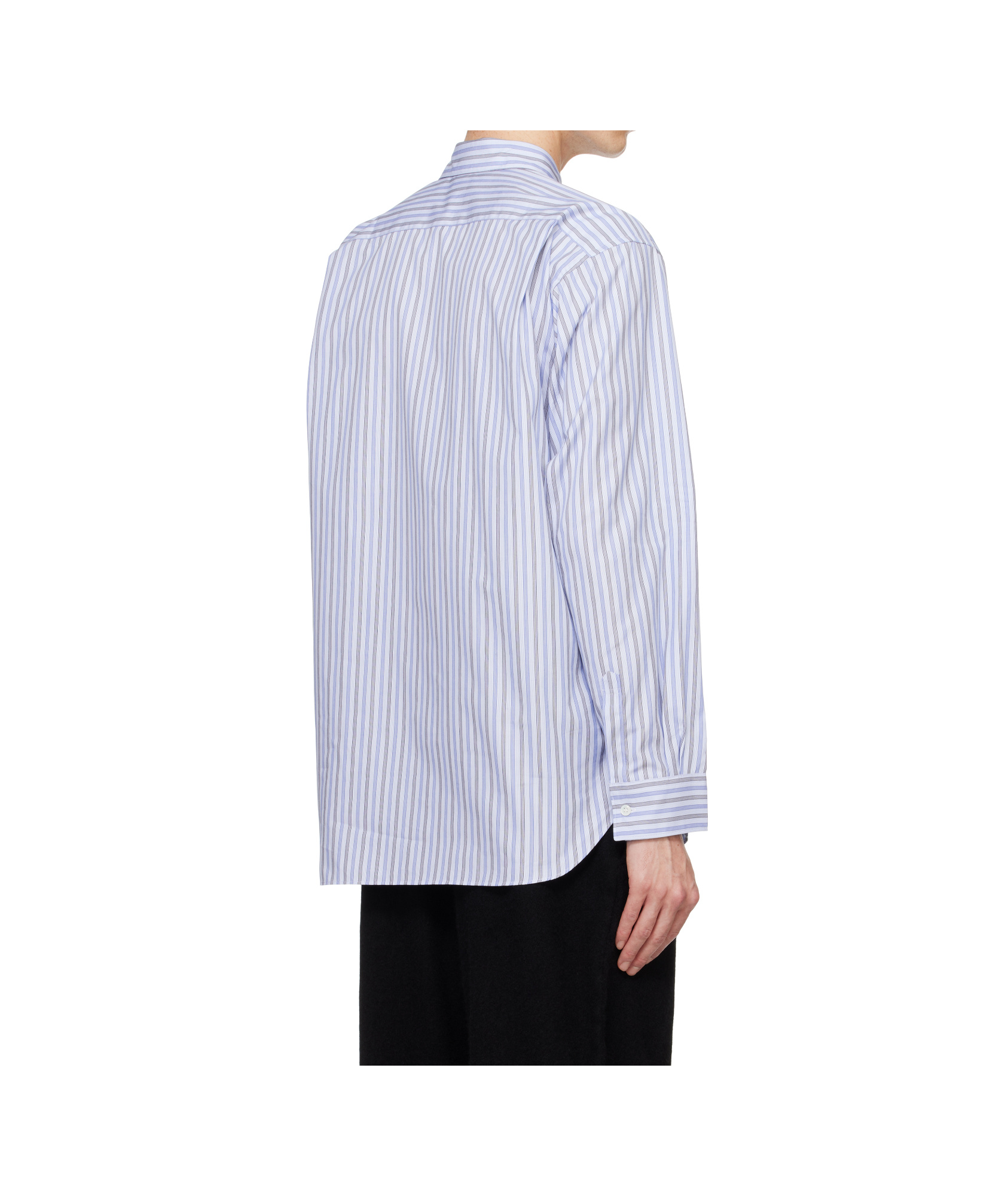 Comme Des Garçons Striped Button-down Shirt