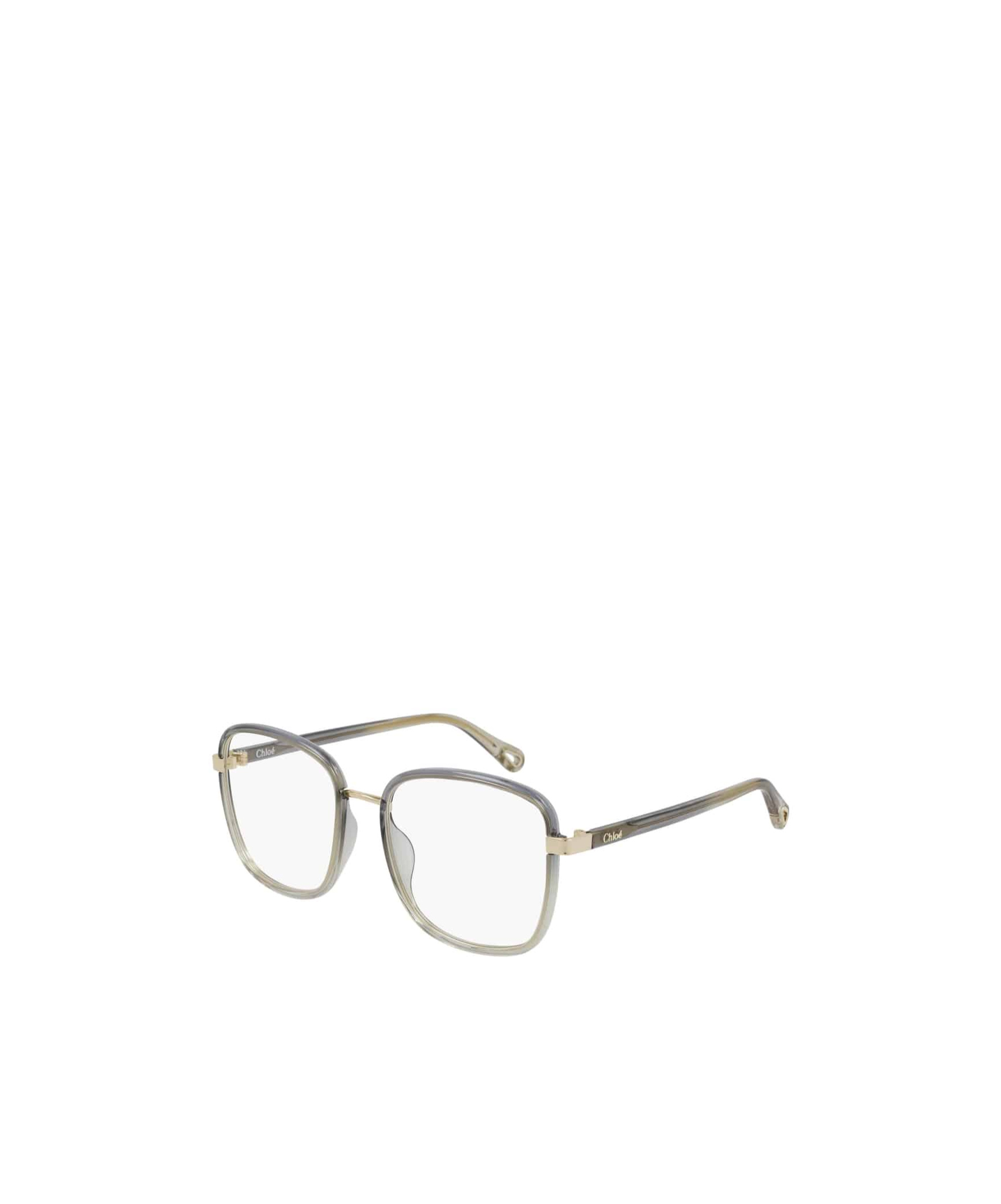 Chloé Oversize Rounded-square Frames In Nude