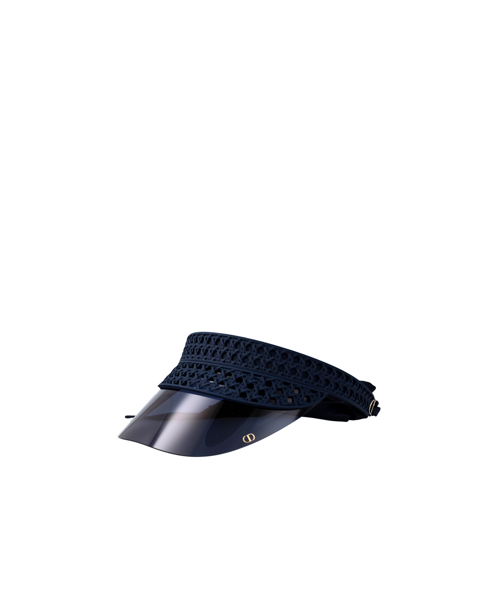 Dior Logo Sun Hat In Navy Blue