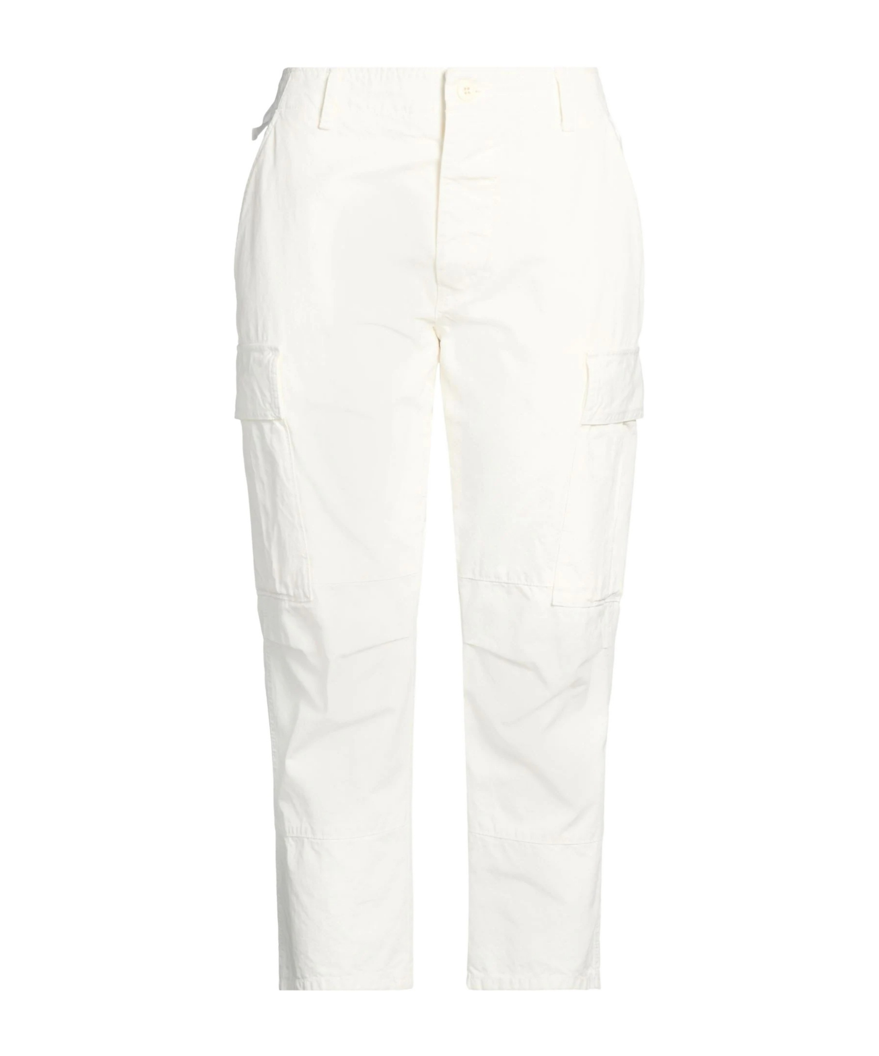Mm6 Maison Margiela Straight-leg Cargo Pants In White