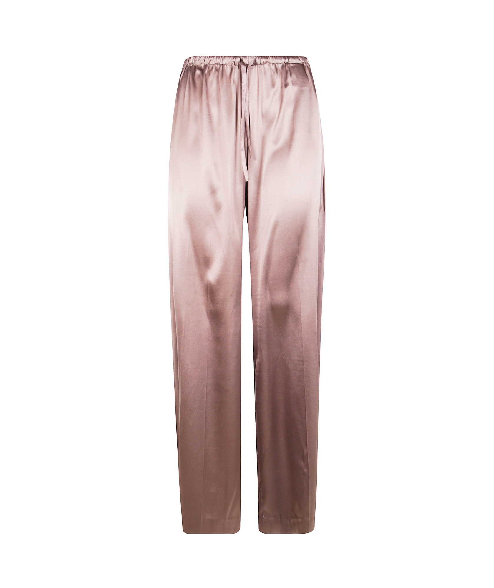 Dries Van Noten Elastic Waist Casual Pants In Brown