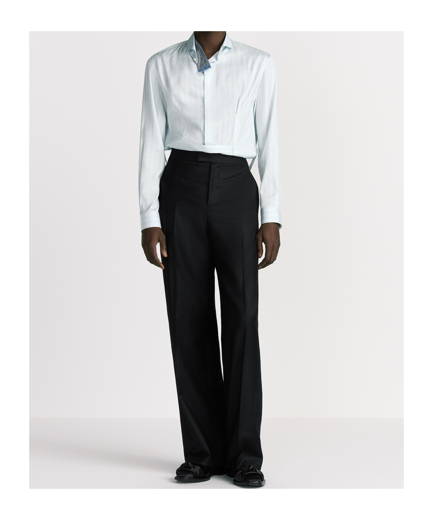 Dior Long Sleeve Shirt In Blue