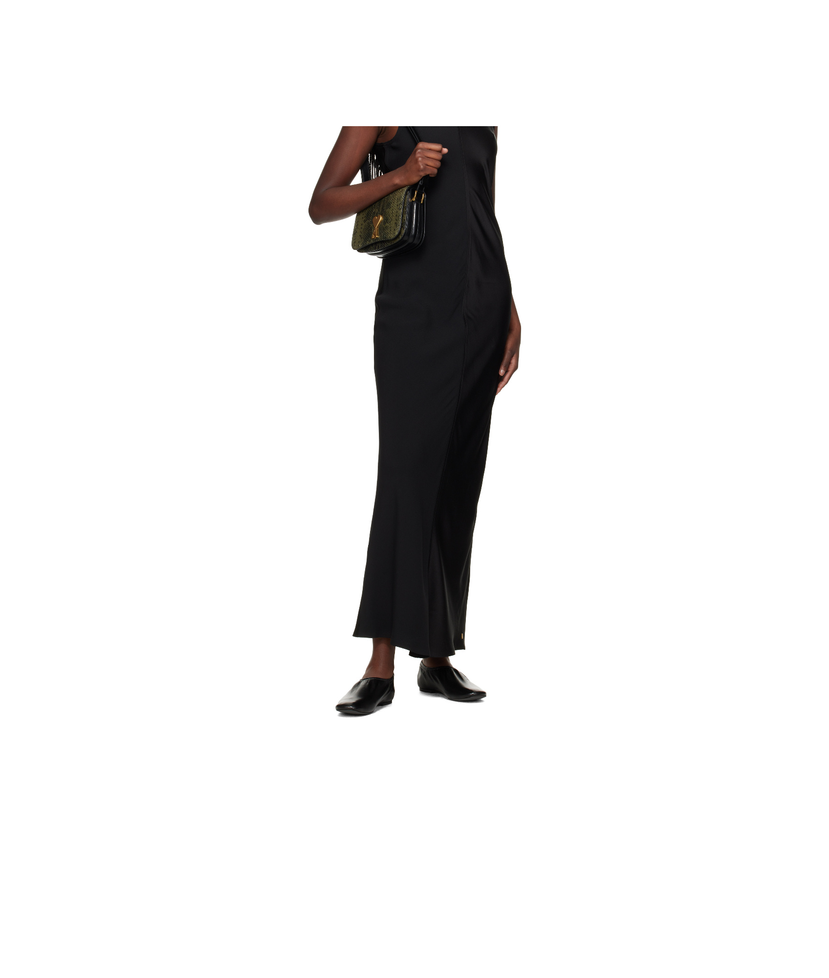 Apc Black Swan Slip-on Ballerina Flats In Black