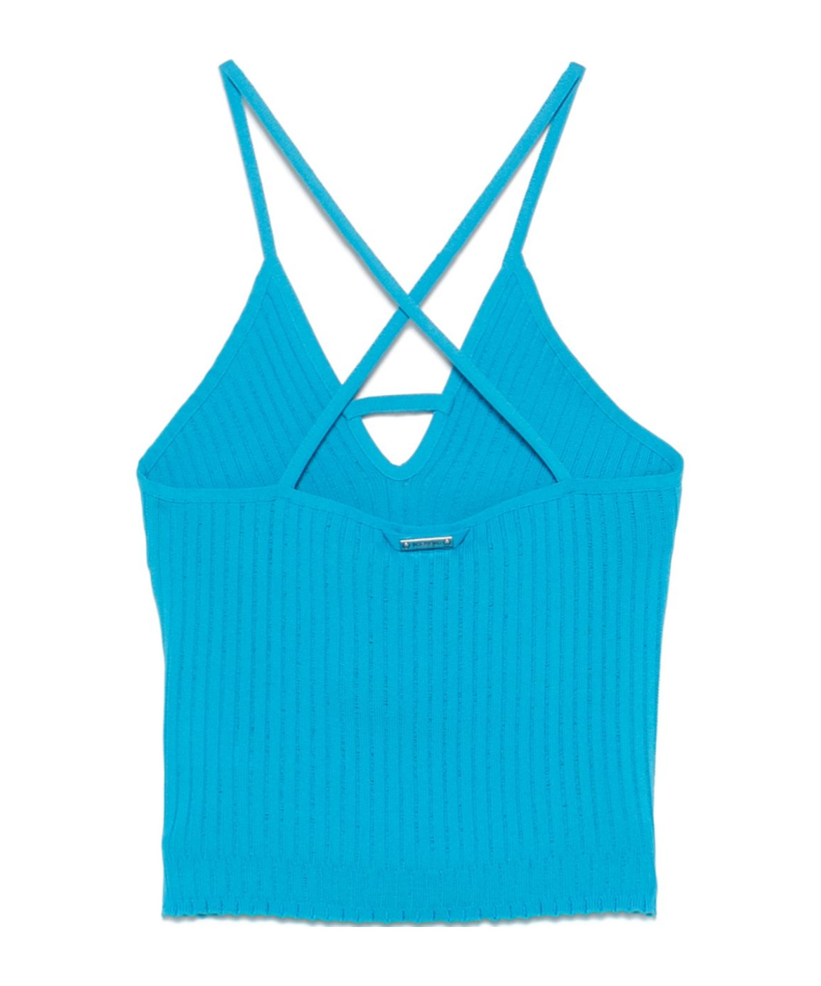 Iceberg Ribbed Cross-strap Suspenders In Blue