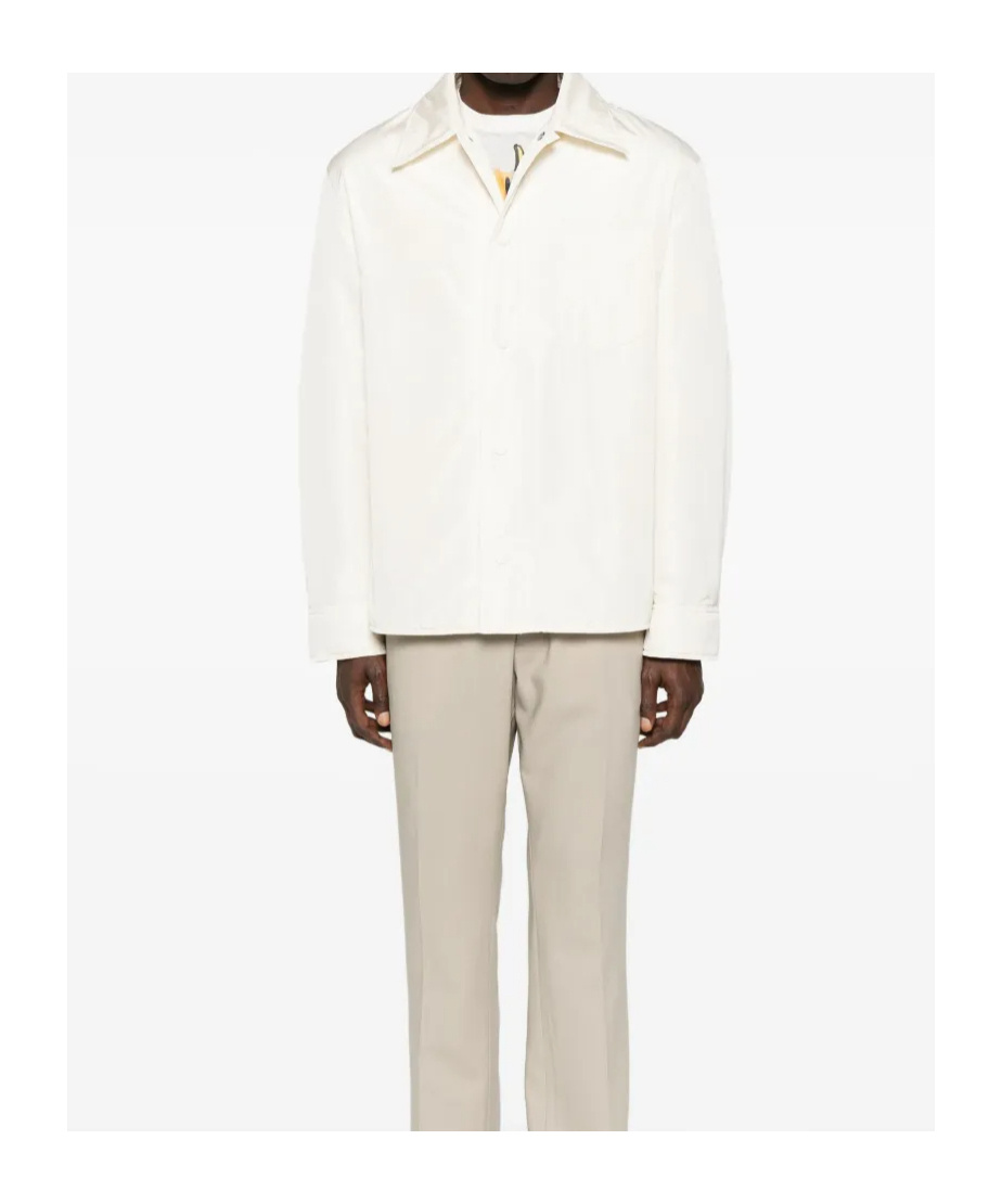 Ami Alexandre Mattiussi Ami Paris Jacket Padded Adc Overshirt Clothing In White