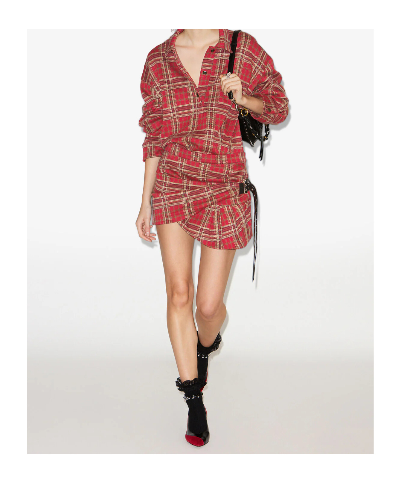 Isabel Marant Gisen Skirt In Red