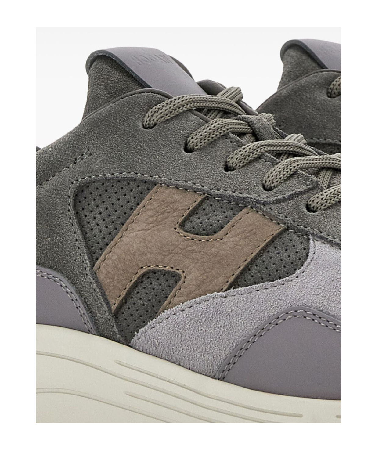 Hogan Hyperlight Lowtop Sneakers For Men In Gray