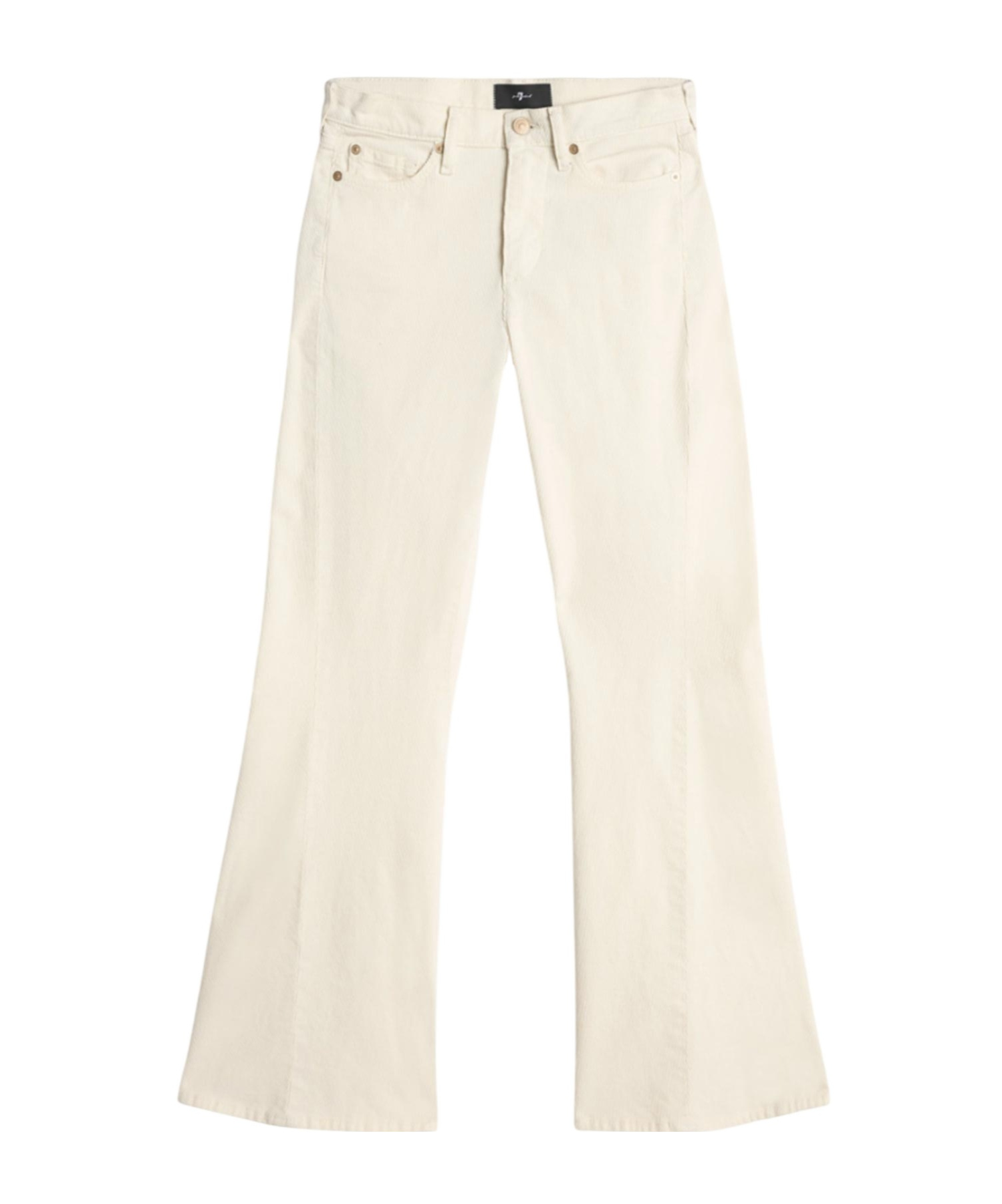 7 For All Mankind Logo Denim Jeans In White