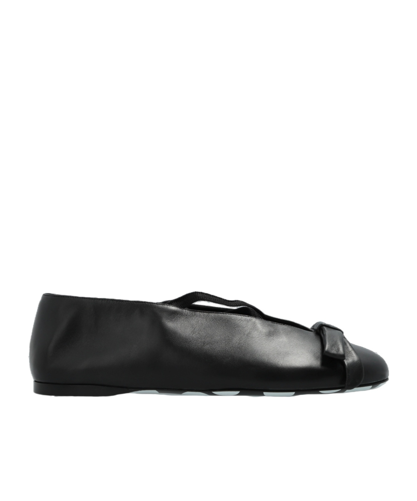 Moschino Round Toe Ballet Shoes