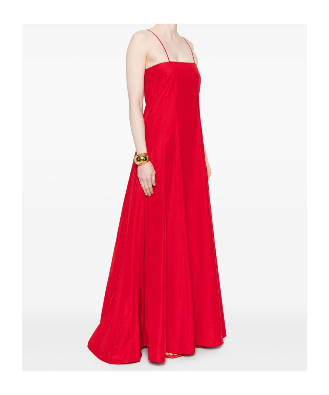 Shop Forte Forte Long Dress In Cotton