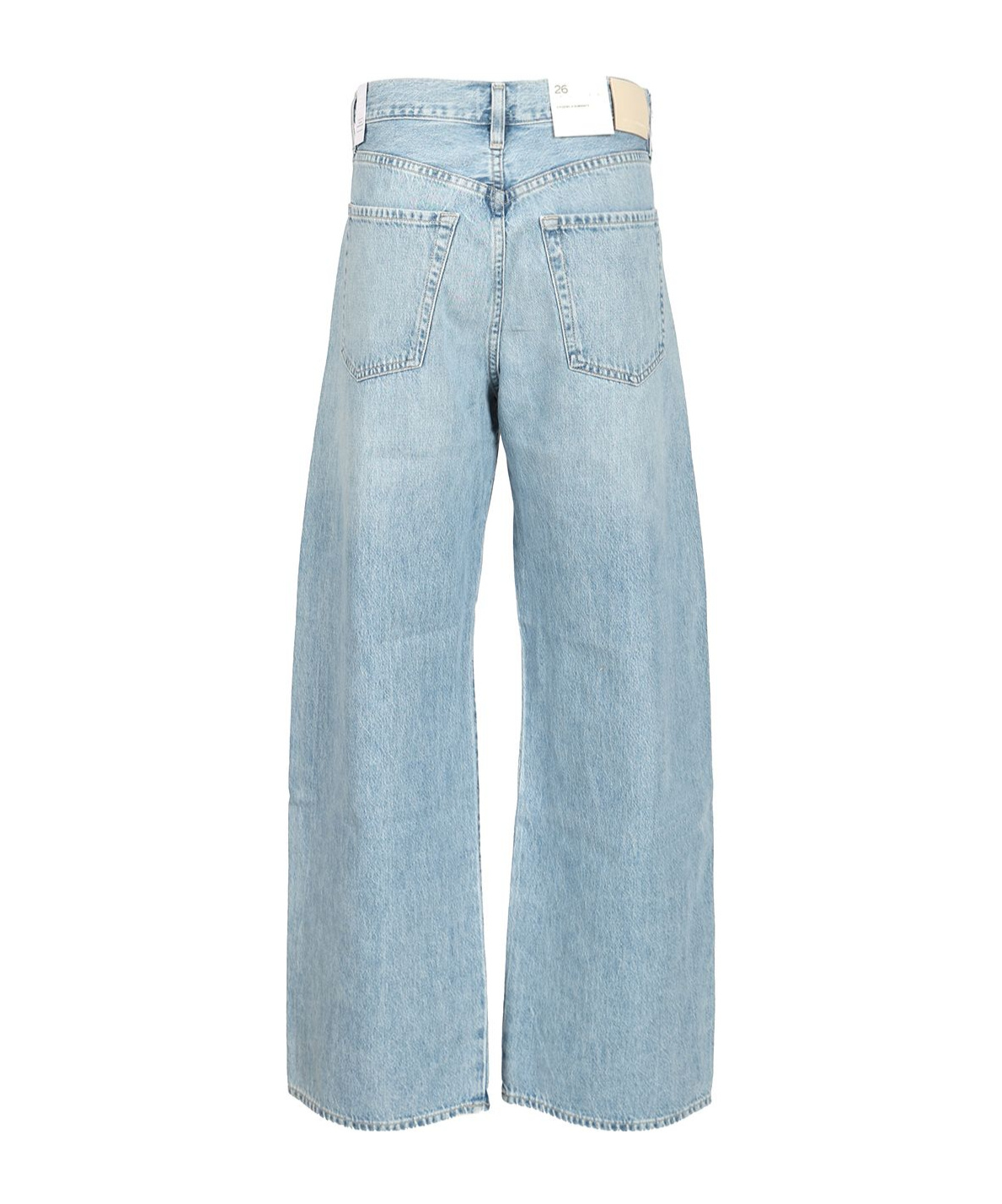 Citizens Of Humanity Drawstring-waist Cotton Jeans In Blue