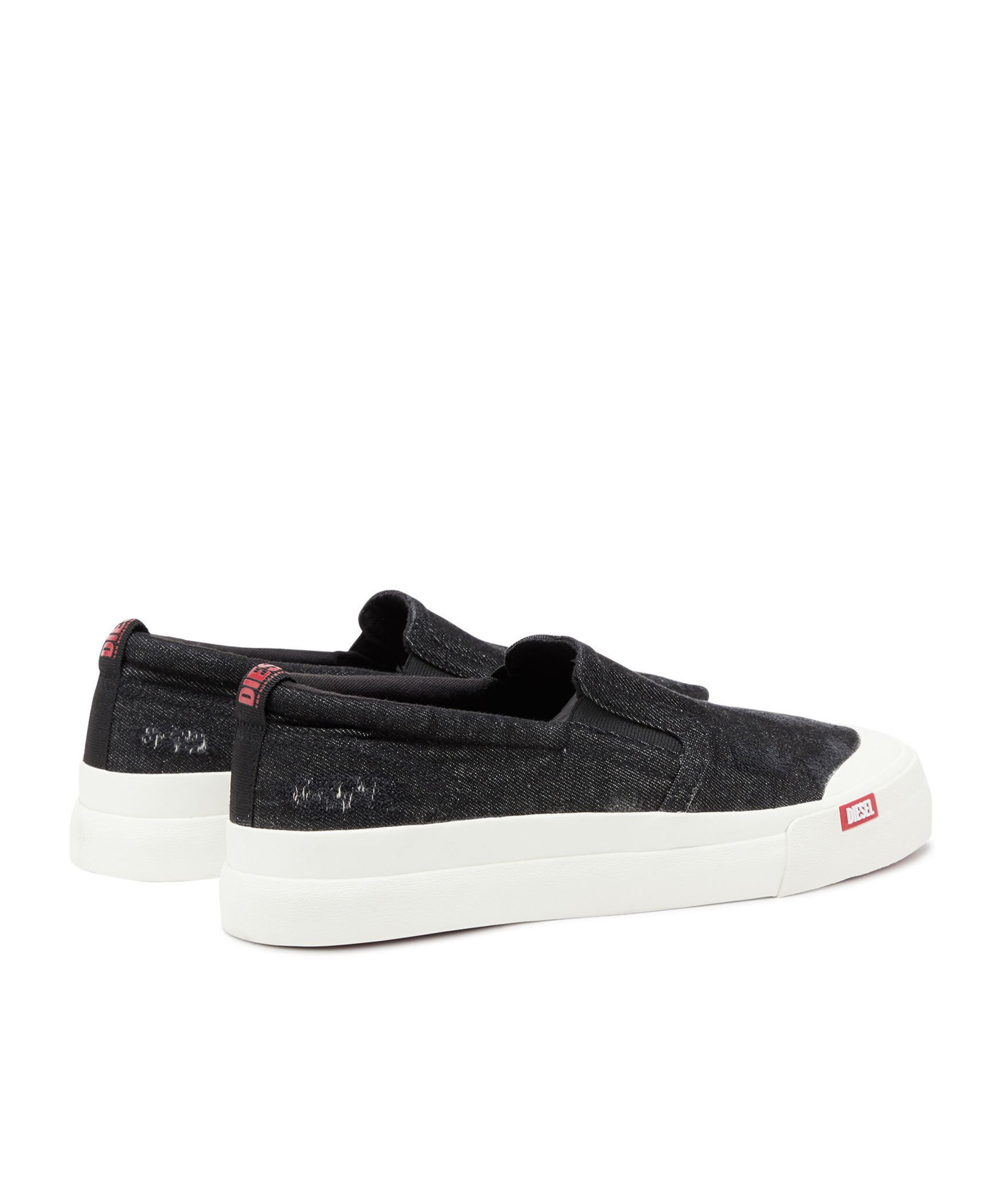 Diesel S-athos Slip-on Sneakers In White