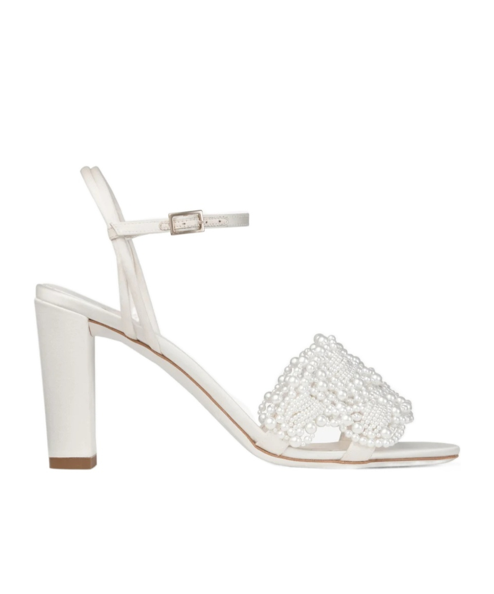 Jimmy Choo Cary 85 In White