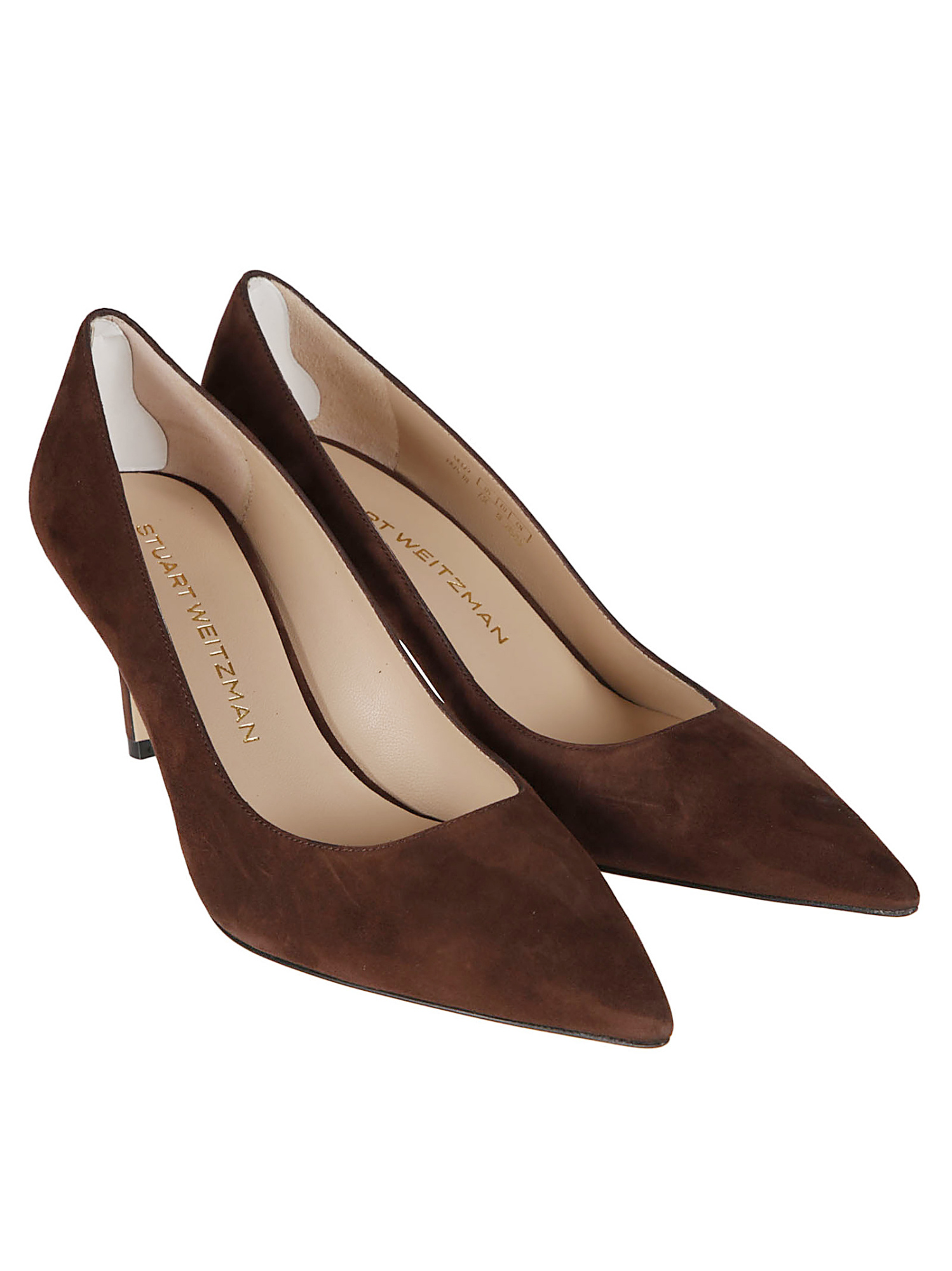 Stuart Weitzman Pointed High Heels In Blue