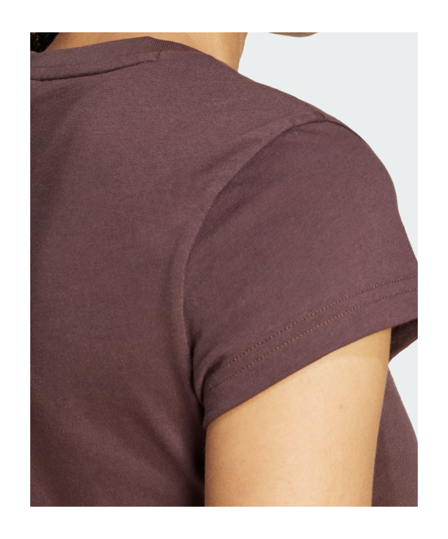 Adidas Originals Open-necked Black Shirt In Red