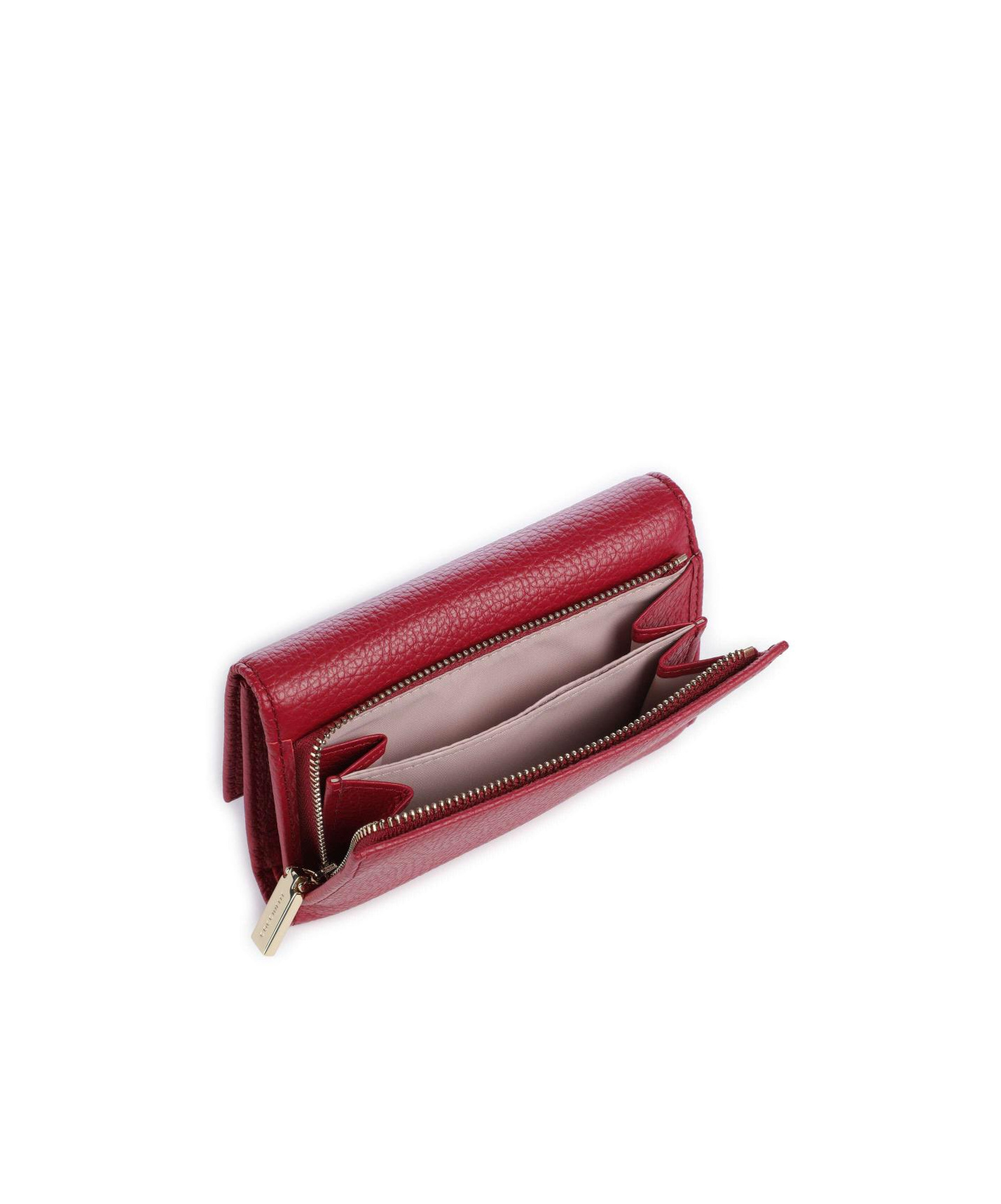 Shop Coccinelle Leather Wallet In Red