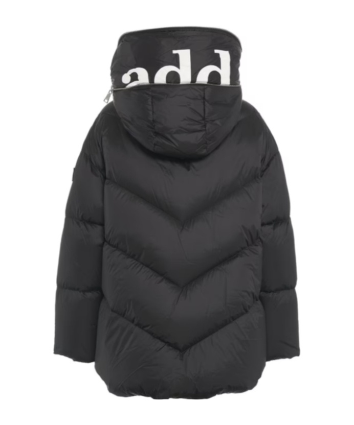 ADD LOGO-PATCH PUFFER JACKET