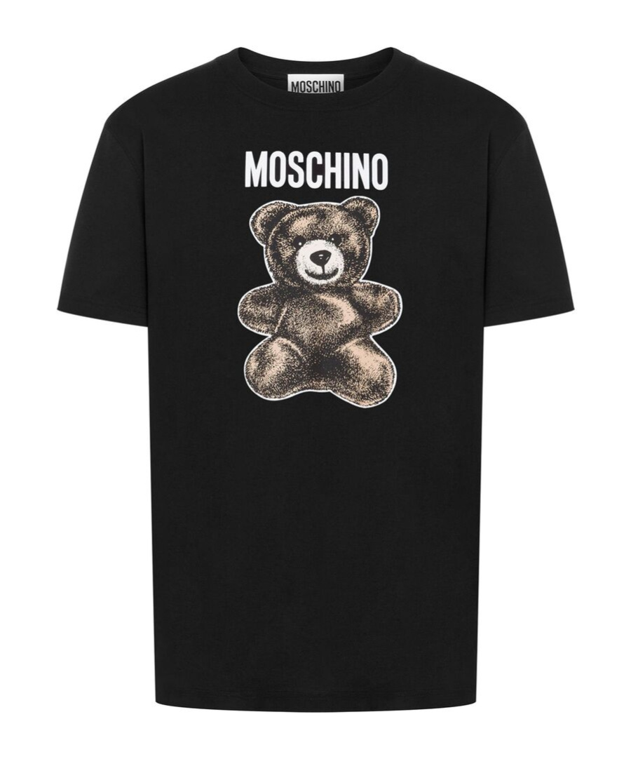 Moschino Teddy Bear T-shirt In Black
