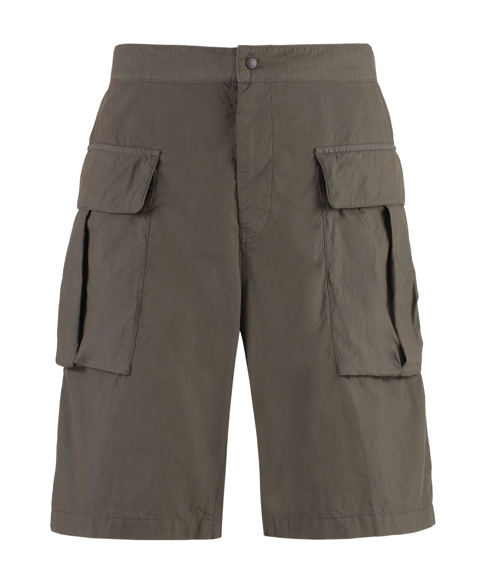 Aspesi Cotton Cargo Bermuda Shorts