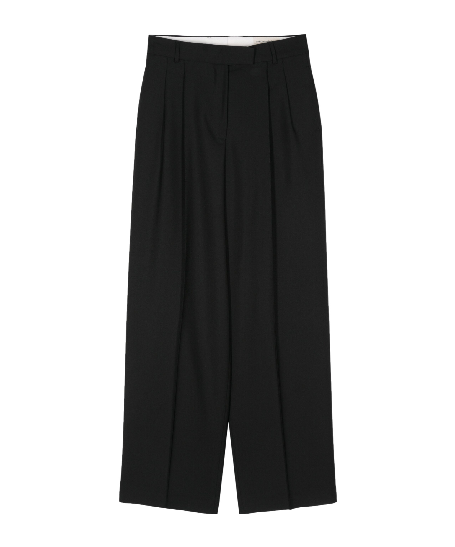 OFFICINE GENERALE PLEATED TAPERED TROUSERS