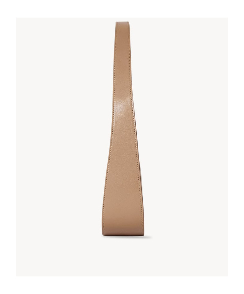 The Row Half Moon Bag In Nude