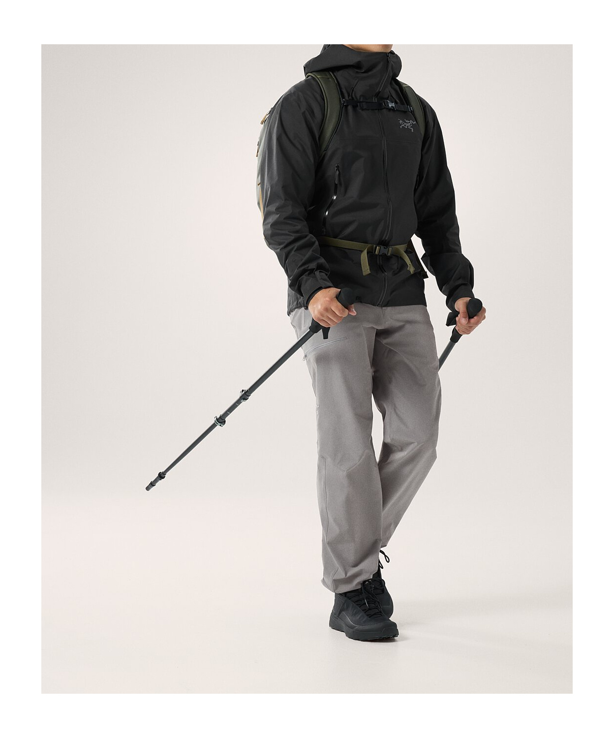 Arc'teryx Beta Sl Hooded Jacket In Black