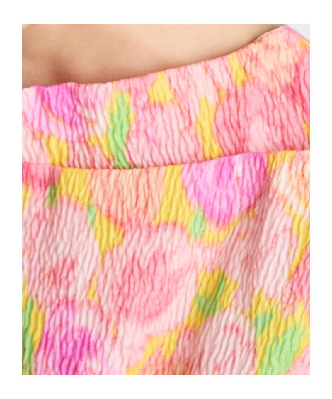 Prada Floral Print Silk Blend Knee-length Dress In Pink