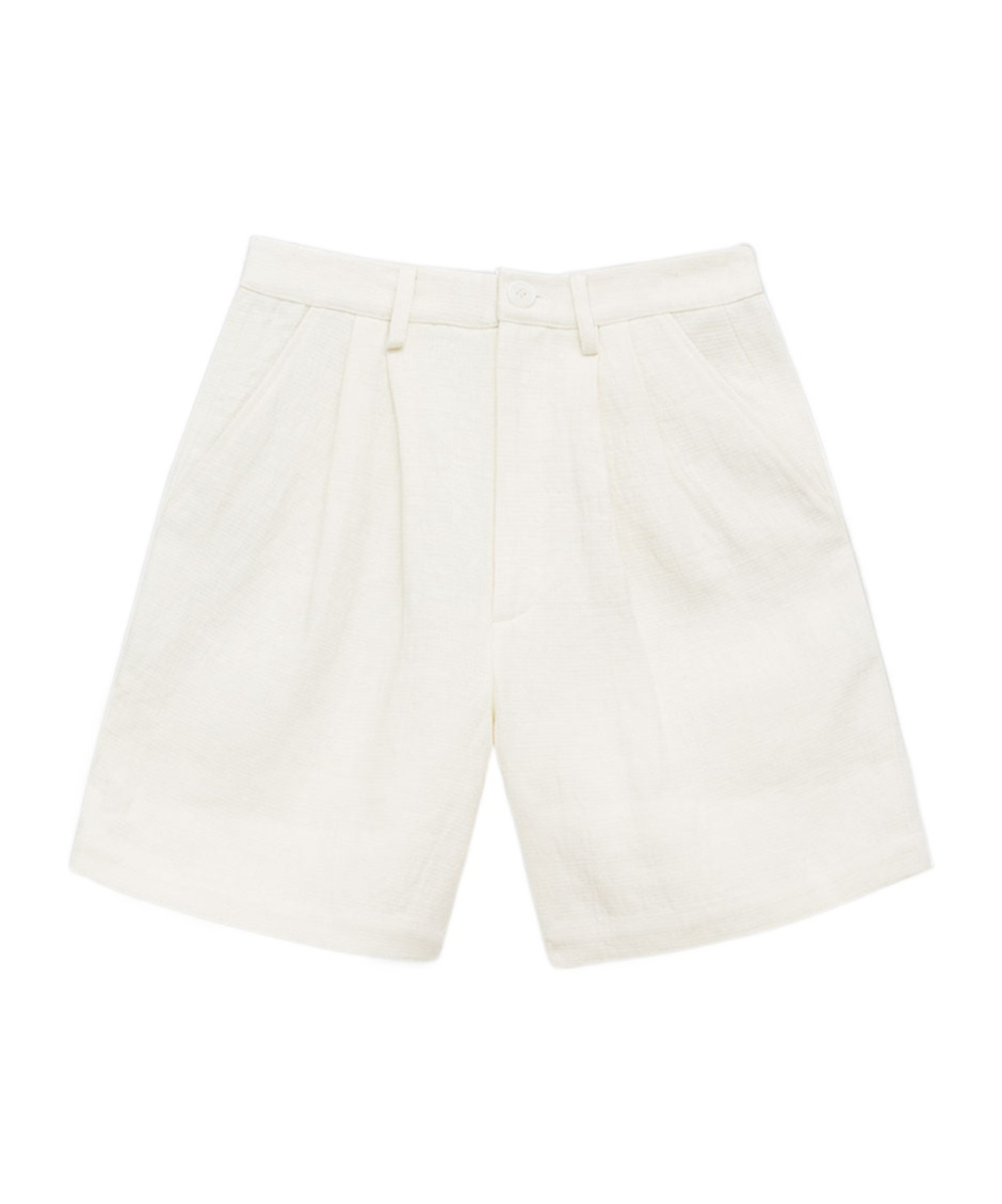Anine Bing Belt-loop Shorts In White