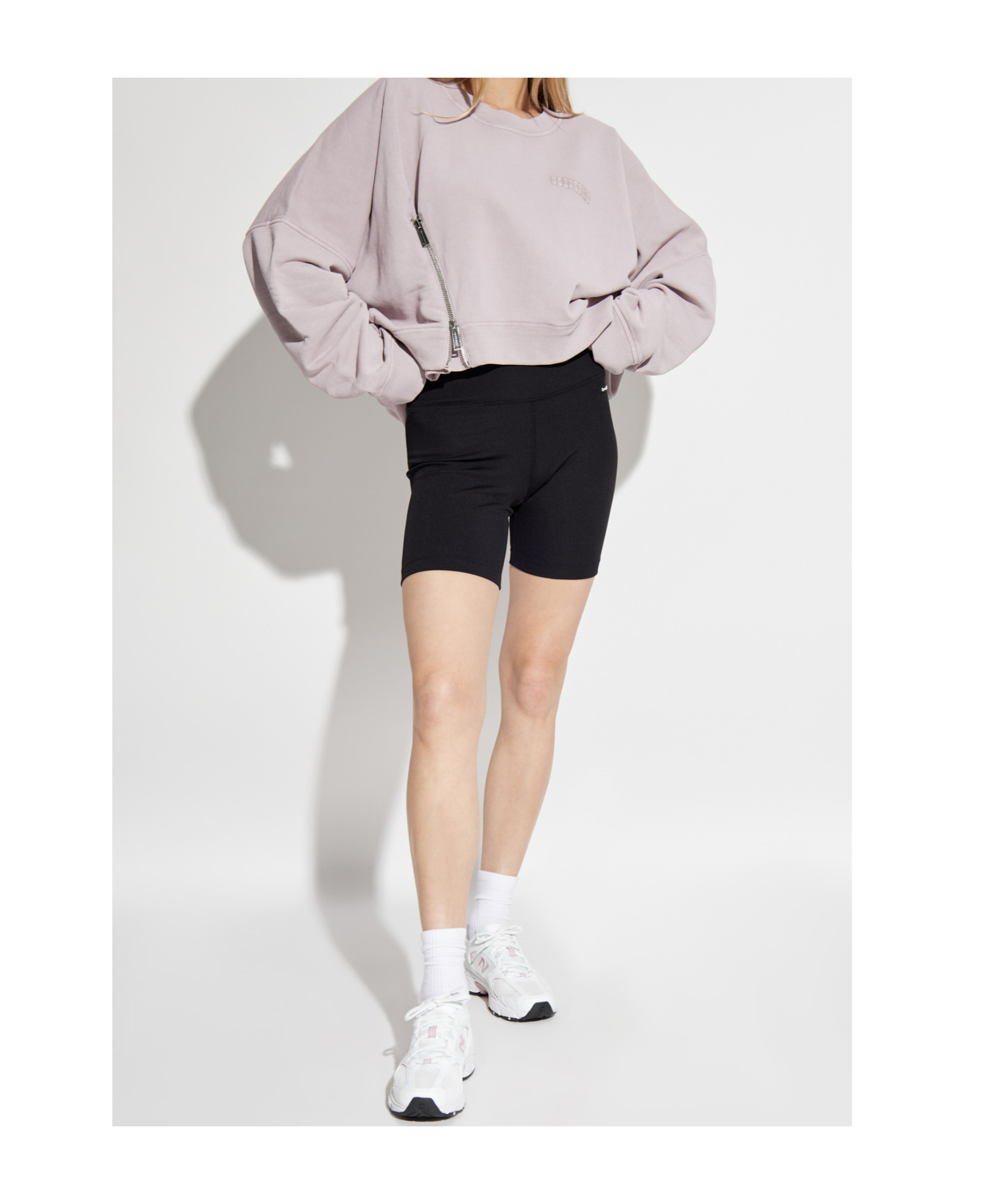 Dsquared2 Logo-embroidered Zip-detailed Sweatshirt In Purple