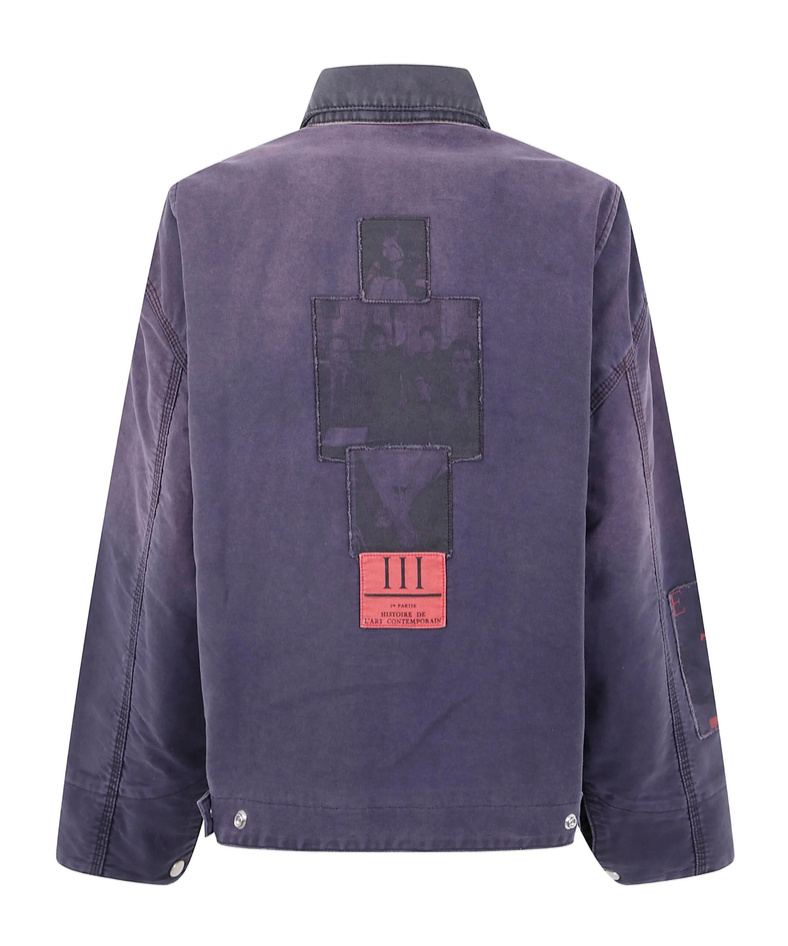 Enfants Riches Deprimes Chapitre Xxi Patchwork Jacket In Purple