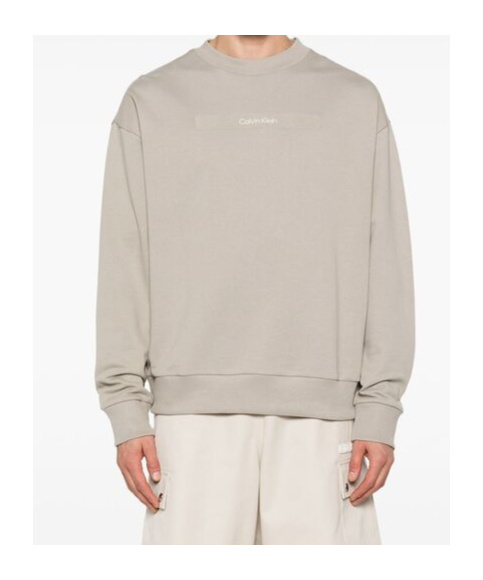 Shop Calvin Klein Long-sleeved Sweater In Nude