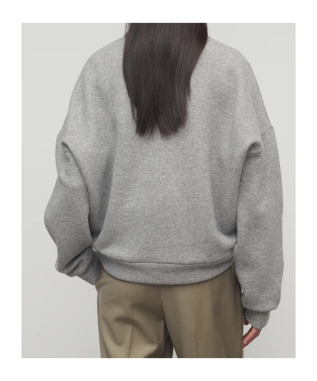 The Row Corzas Cashmere And Cotton Polo Sweater In Gray