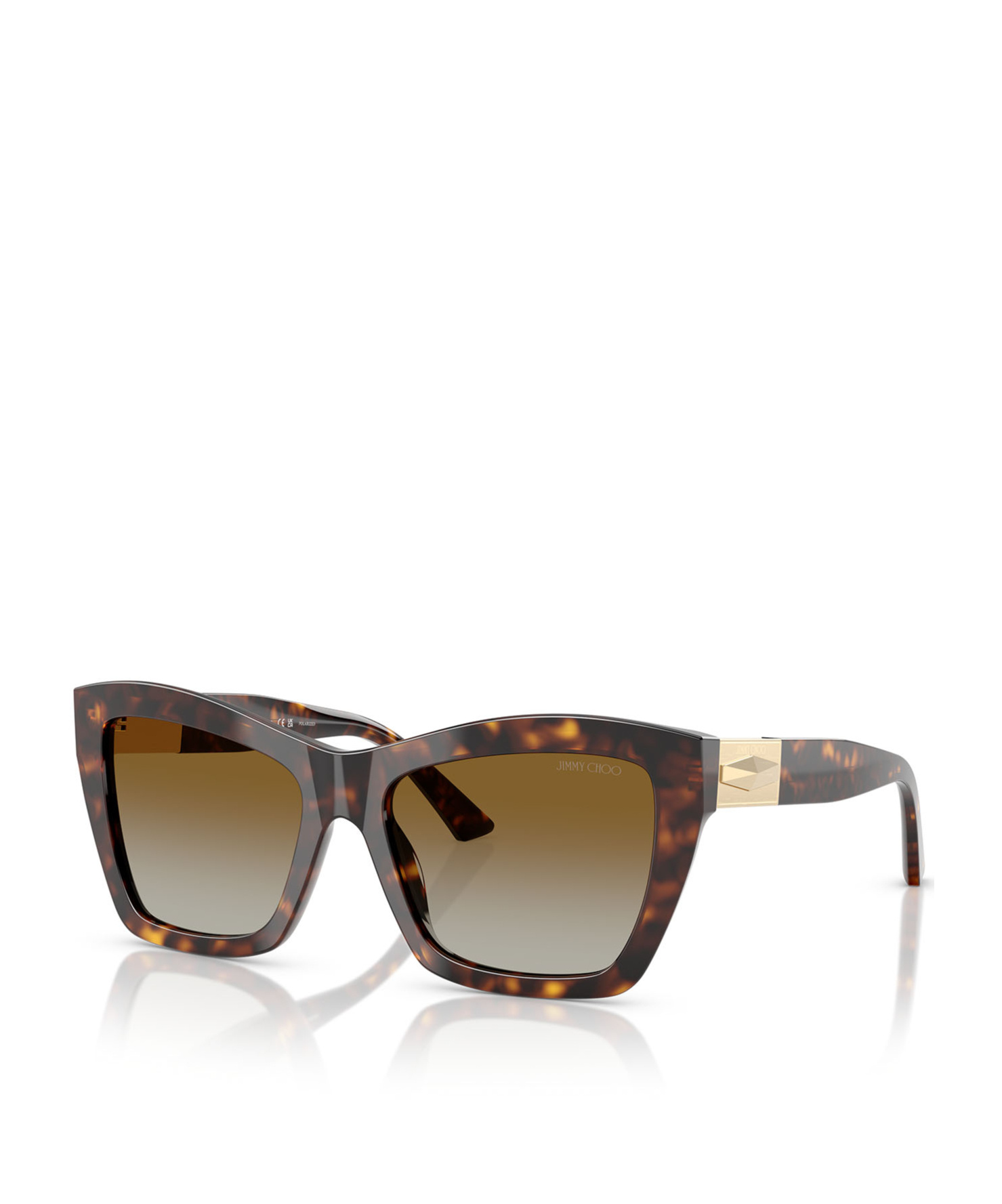 Jimmy Choo Eyewear Butterfly Frame Sunglasses