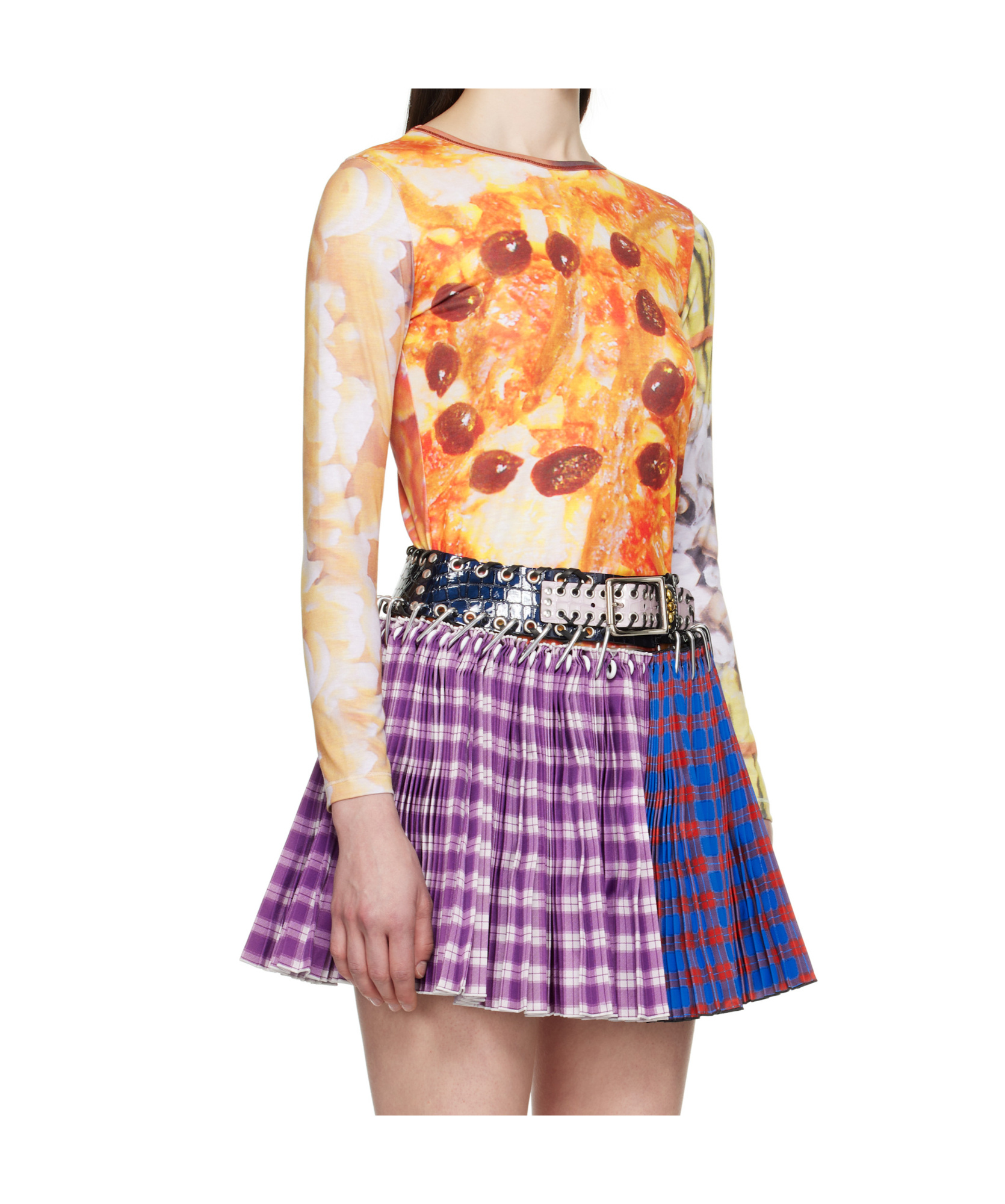 Chopova Lowena Long-sleeved T-shirt In Multicolor