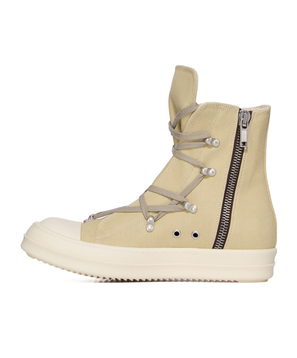 Rick Owens Drkshdw Hexa High-top Casual Shoes In Nude