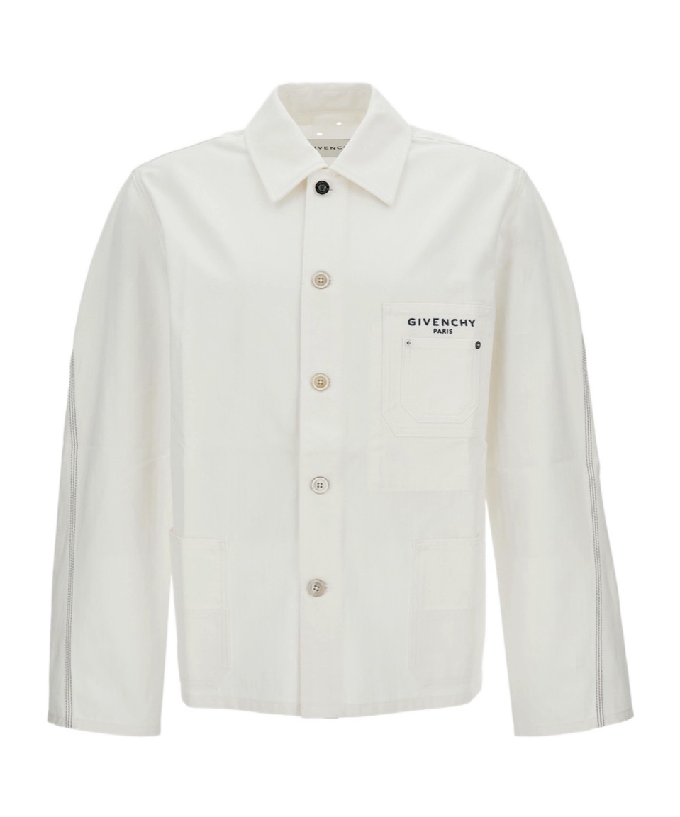 Givenchy Long-sleeved Casual Jacket In White