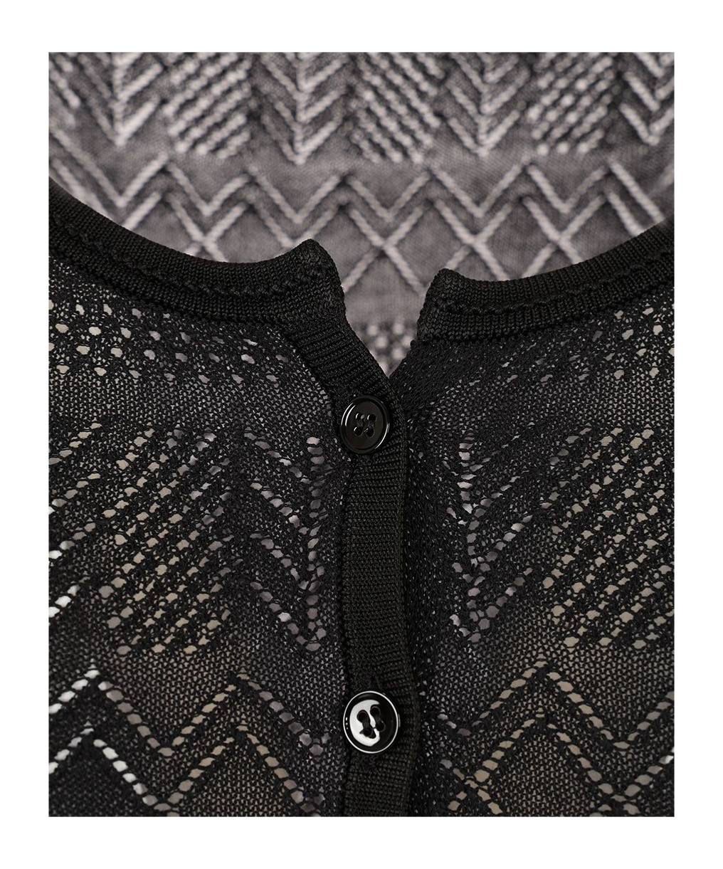 FORTE FORTE AJOUR CARDIGAN