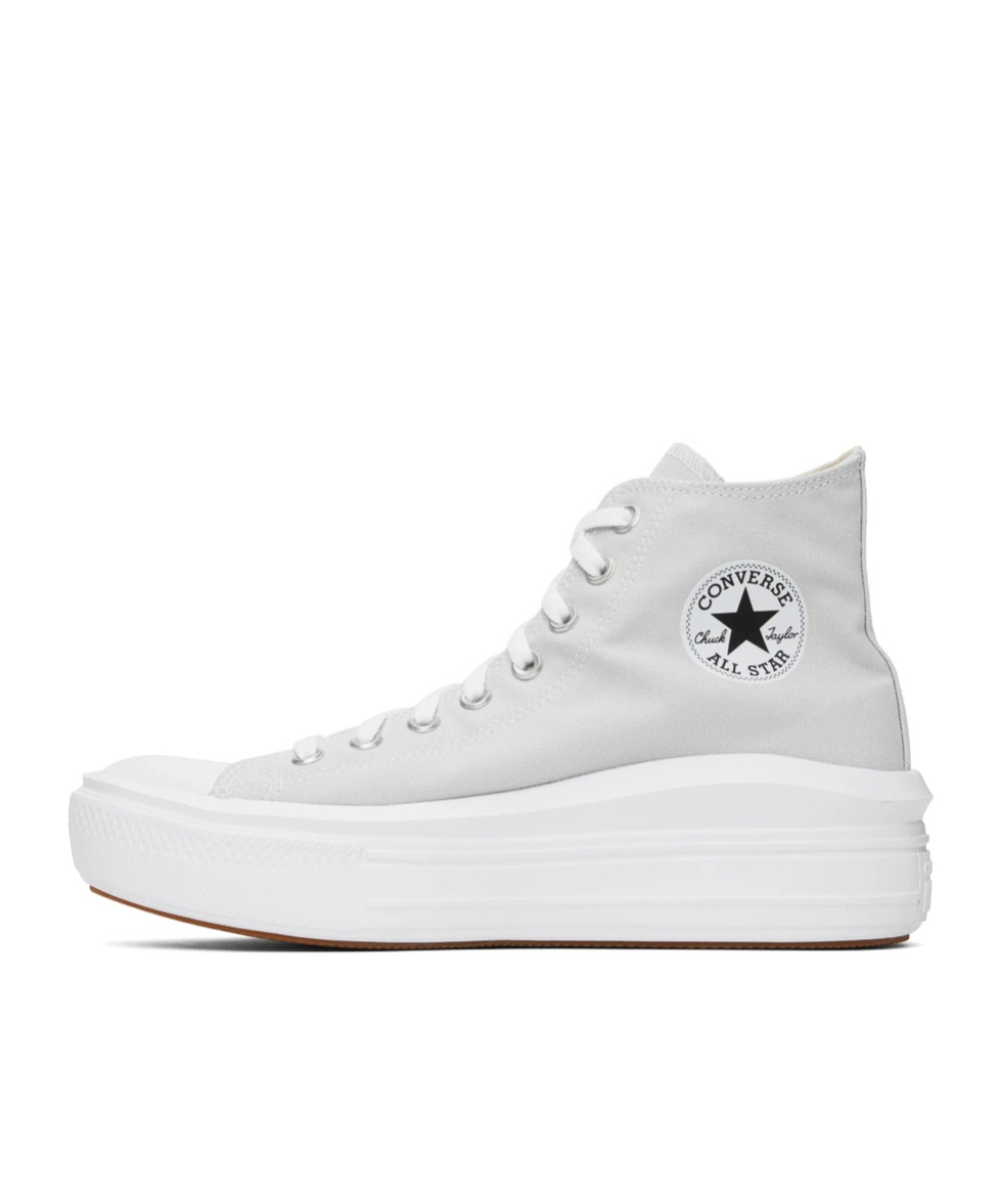 Converse Chuck Taylor All Star Move High-top Sneakers In White