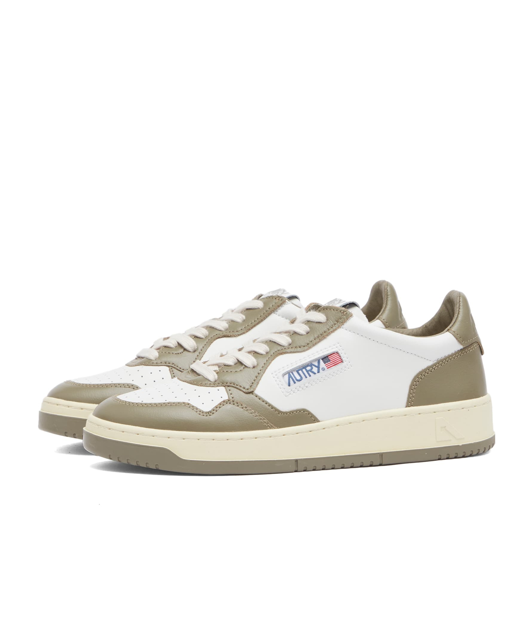 Autry Round Head Low-cut Casual Shoes In Nude